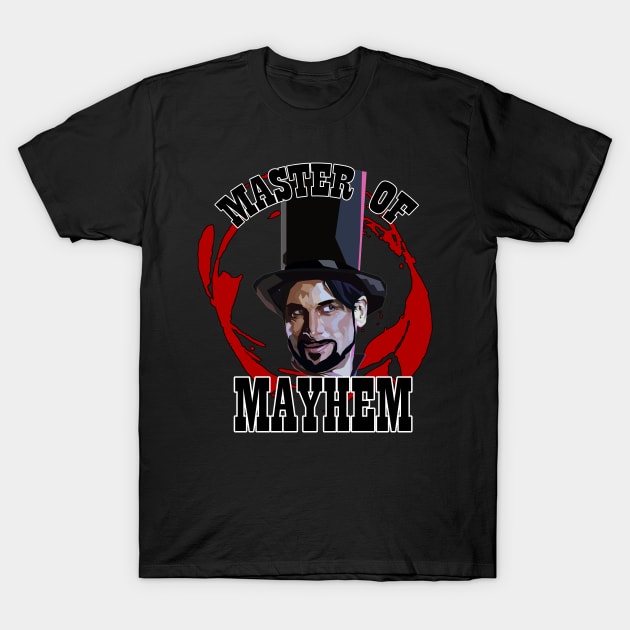 Master Of Mayhem. Julian Slink. Blood Drive T-Shirt by HeardUWereDead